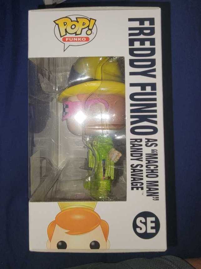 Freddy Funko (“Macho Man” Randy Savage) - Freddy Funko vinyl figure collectible [Barcode 889698659185] - Main Image 2