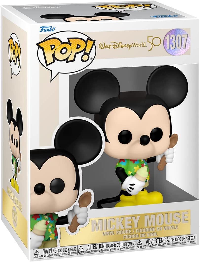 Mickey Mouse with Dole Whip - Disney Parks vinyl figure collectible [Barcode 889698657167] - Main Image 2
