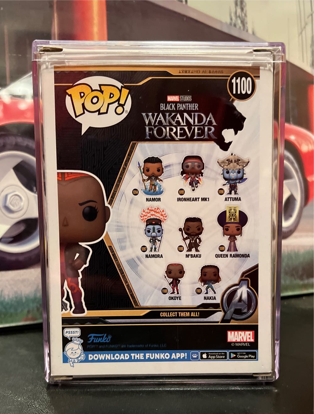 Okoye - Marvel Universe vinyl figure collectible [Barcode 889698639460] - Main Image 2