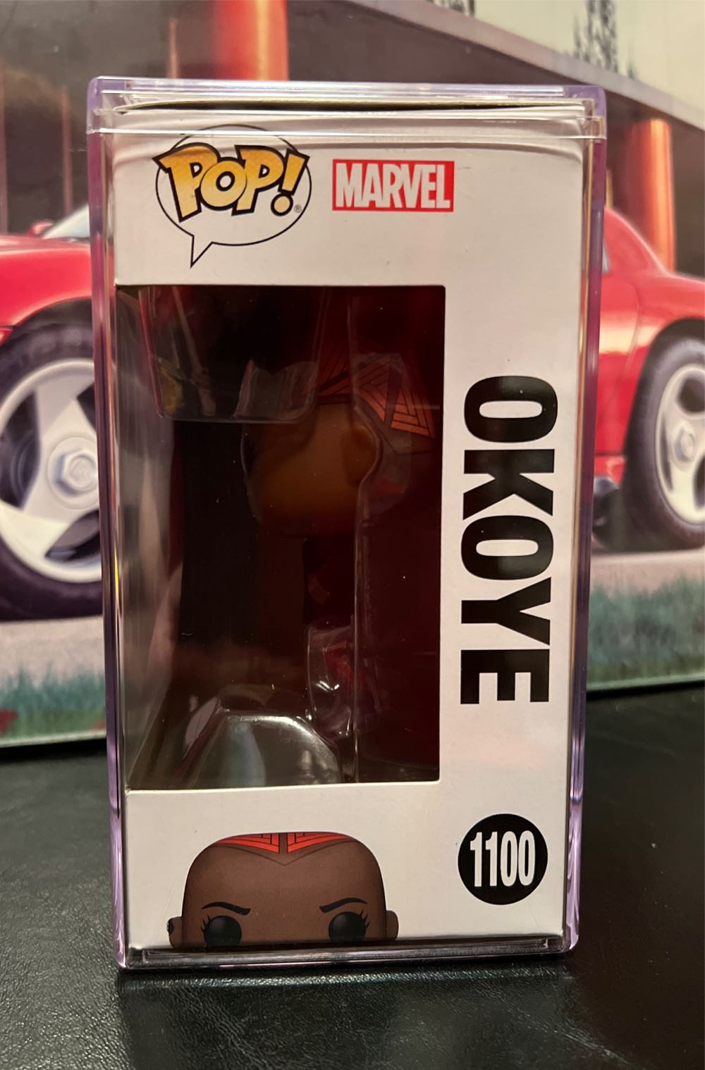 Okoye - Marvel Universe vinyl figure collectible [Barcode 889698639460] - Main Image 3
