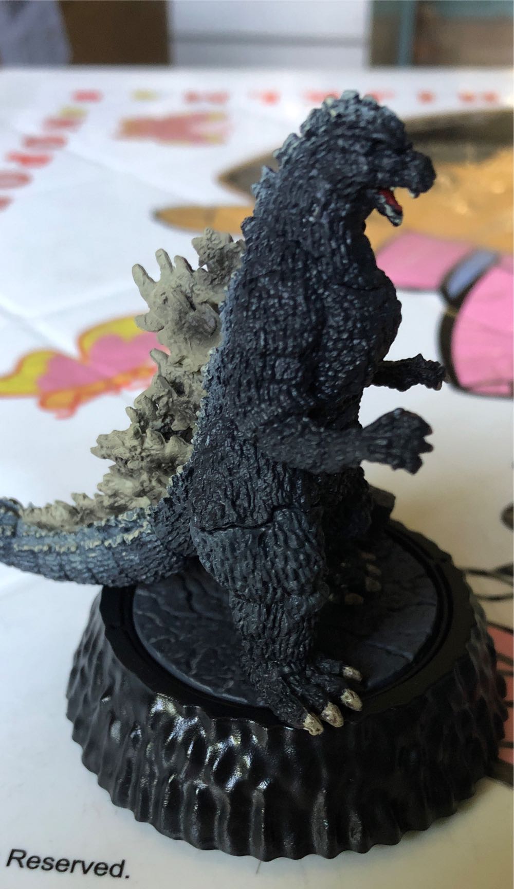 Godzilla ( Bandai / 1989 ) - Godzilla vinyl figure collectible - Main Image 3