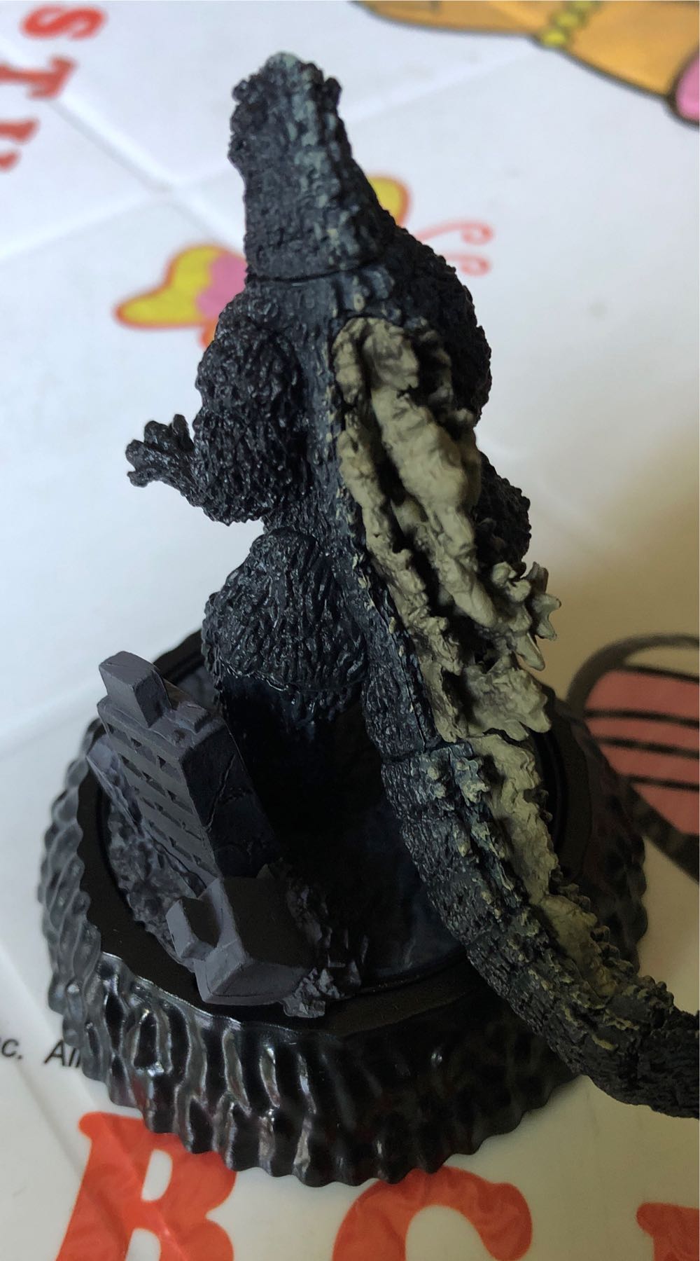 Godzilla ( Bandai / 1989 ) - Godzilla vinyl figure collectible - Main Image 4