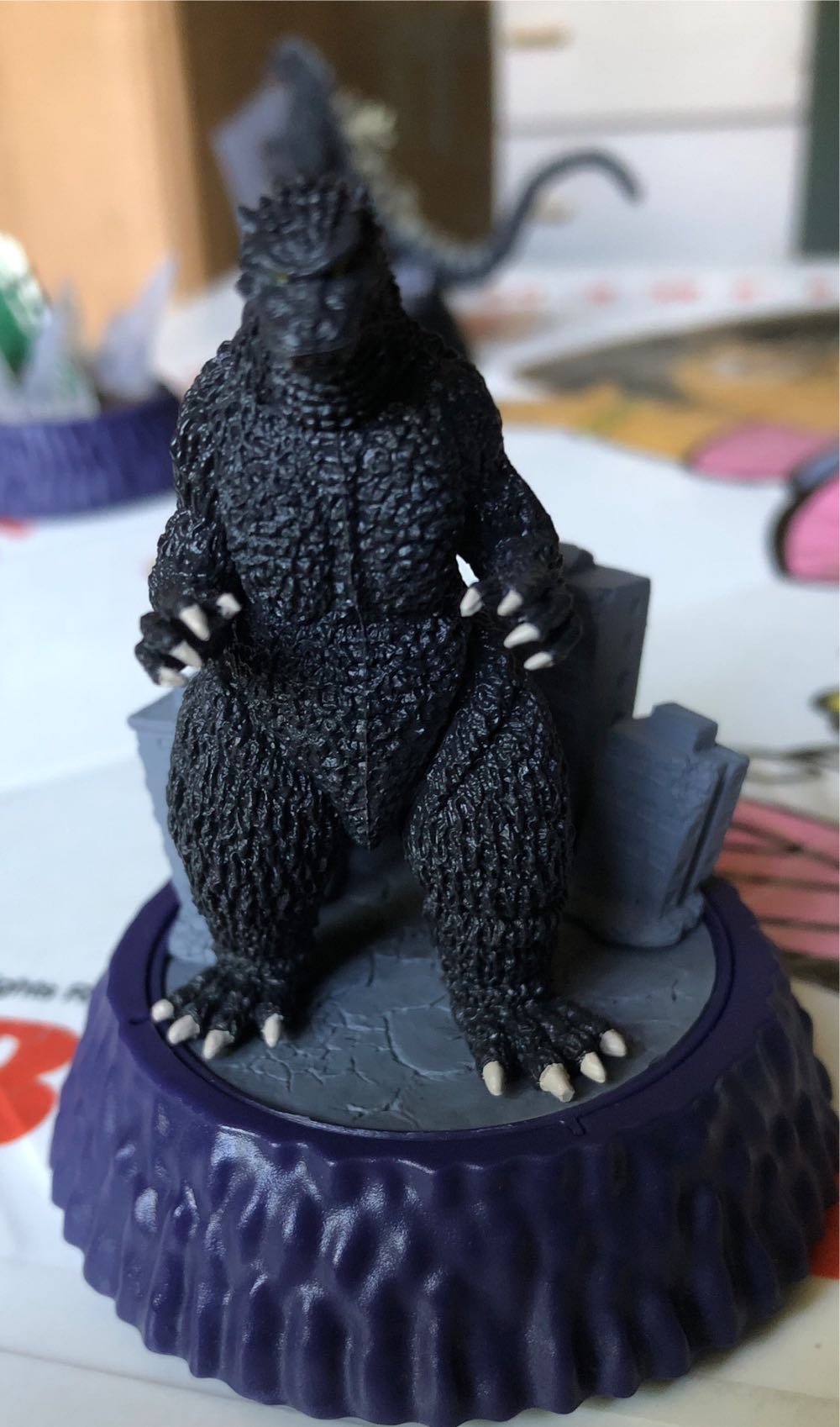 Godzilla ( Bandai / 1994 ) - Godzilla vinyl figure collectible - Main Image 3
