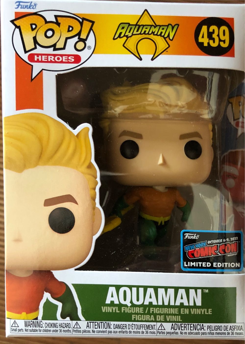 Aquaman #439 - Funko vinyl figure collectible [Barcode 889698652155] - Main Image 2
