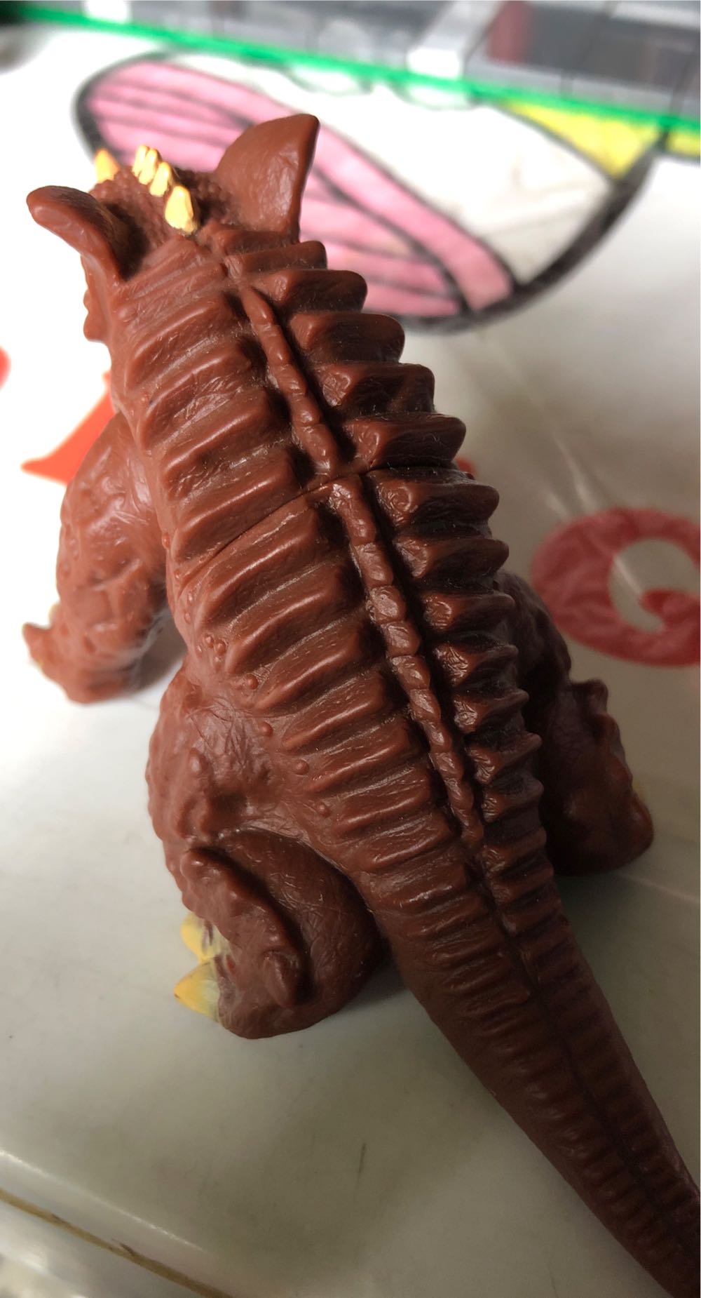 Baragon ( Bandai / HG Gashapon Series / 2001 ) - Godzilla vinyl figure collectible - Main Image 4