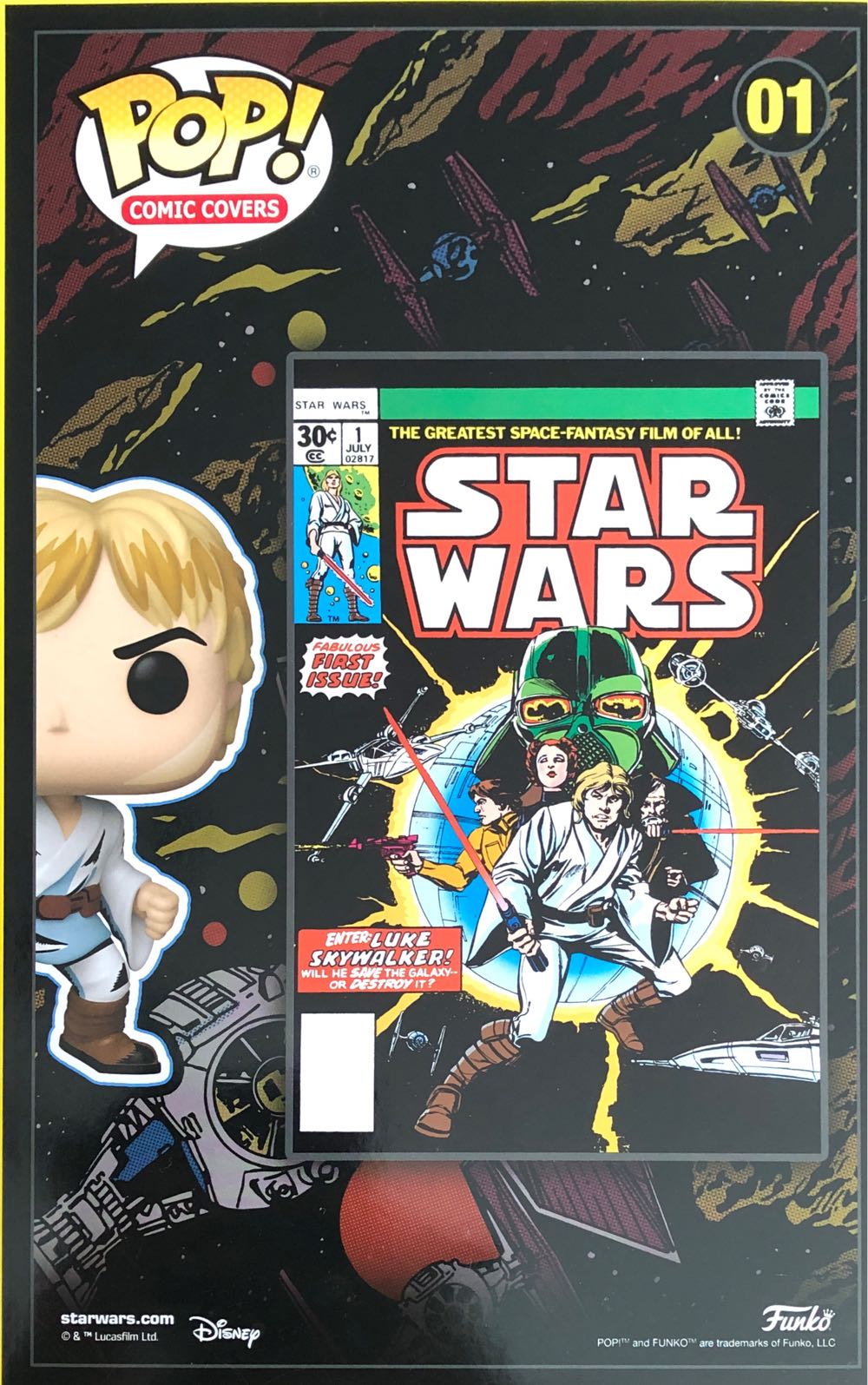 Luke Skywalker - Star Wars vinyl figure collectible [Barcode 889698609975] - Main Image 2