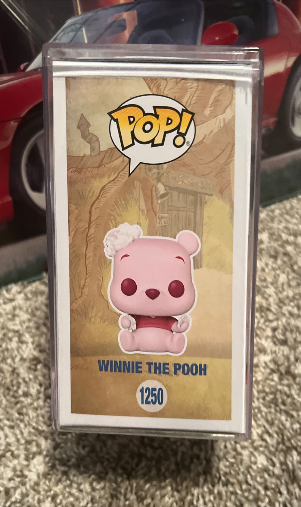 Winnie The Pooh Flocked Exclusive - Winnie the Pooh vinyl figure collectible [Barcode 889698666121] - Main Image 4