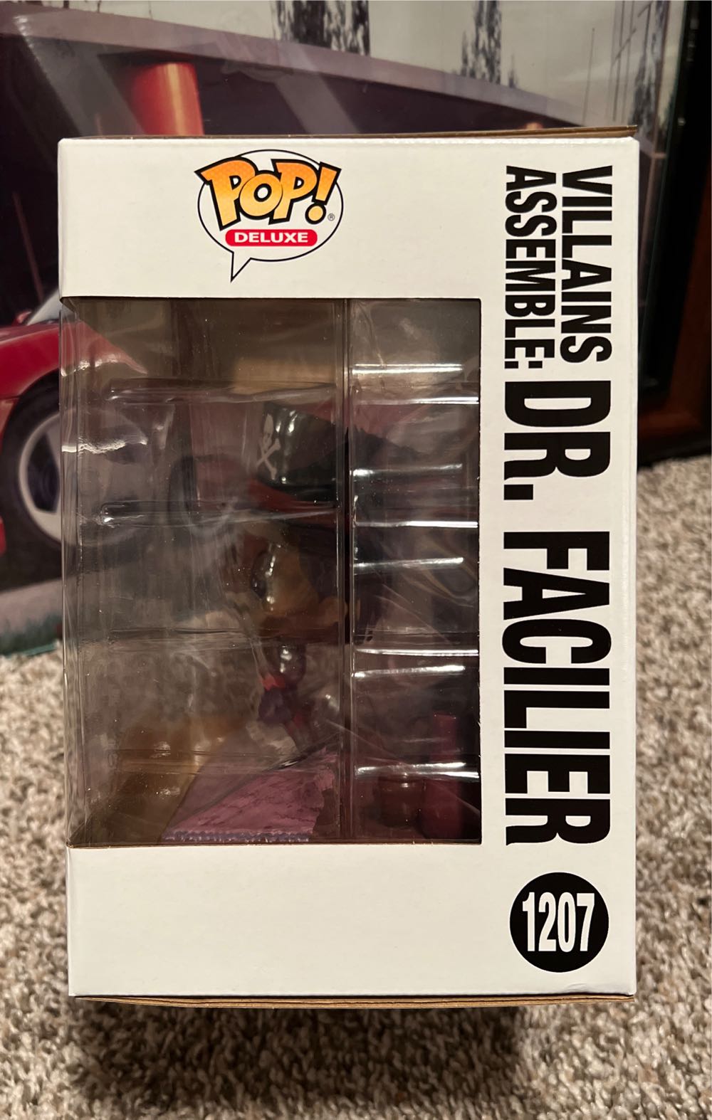 The Princess And The Frog Dr. Facilier Disney Villains Assemble Deluxe Pop! - Disney Villains vinyl figure collectible [Barcode 889698646802] - Main Image 3