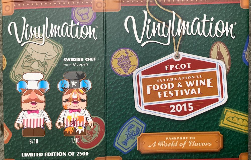 Epcot Food & Wine Festival Muppet’s Swedish Chef ...  vinyl figure collectible [Barcode 400009513738] - Main Image 2