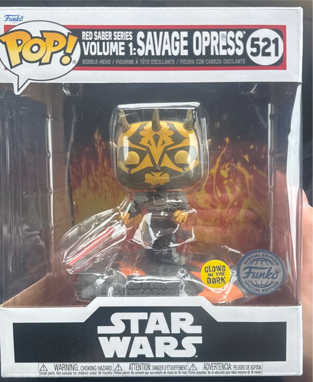 Savage Opress - Star Wars vinyl figure collectible [Barcode 889698632959] - Main Image 2