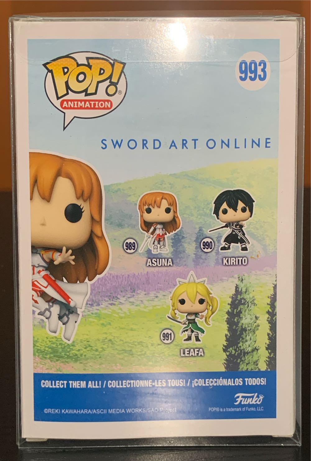 #993: Asuna - Sword Art Online vinyl figure collectible [Barcode 889698540650] - Main Image 3