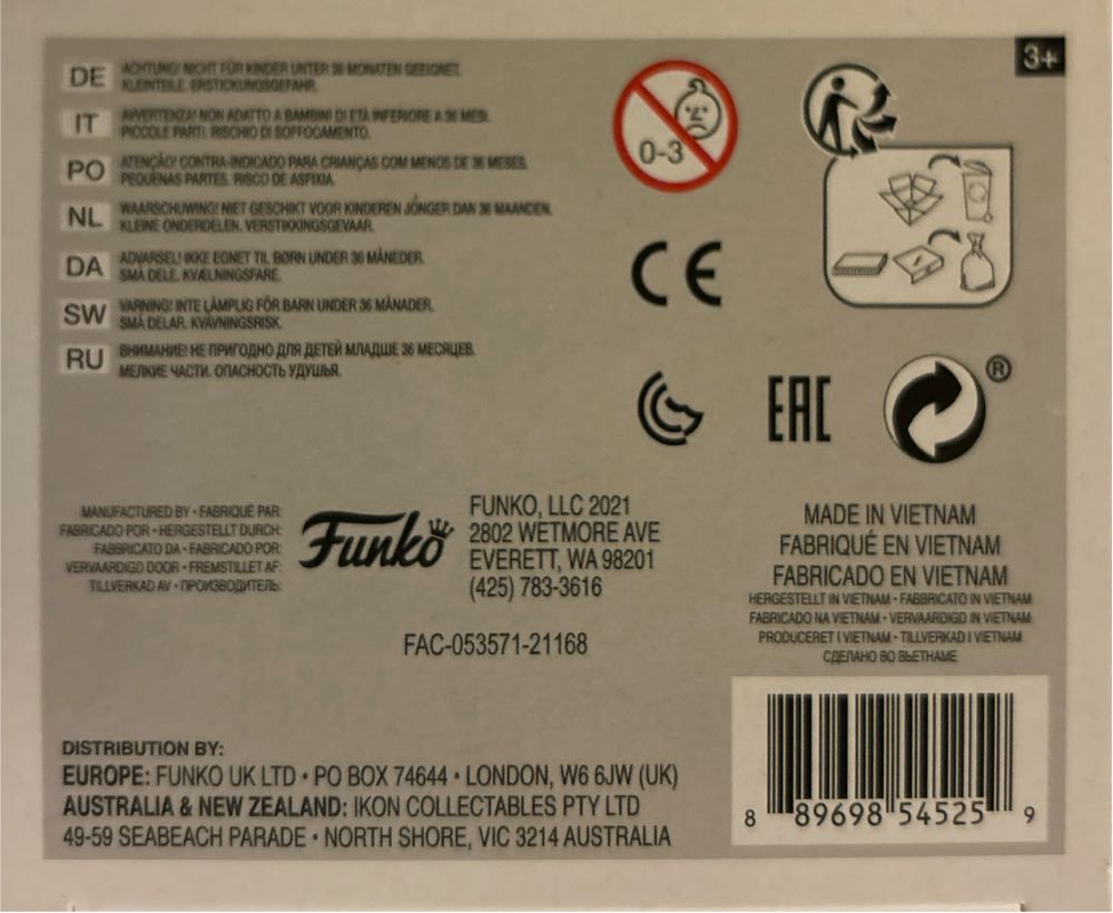 #461 Star Wars: The Mandalorian: The Mandalorian With Grogu - Star Wars: The Mandalorian vinyl figure collectible [Barcode 889698545259] - Main Image 4