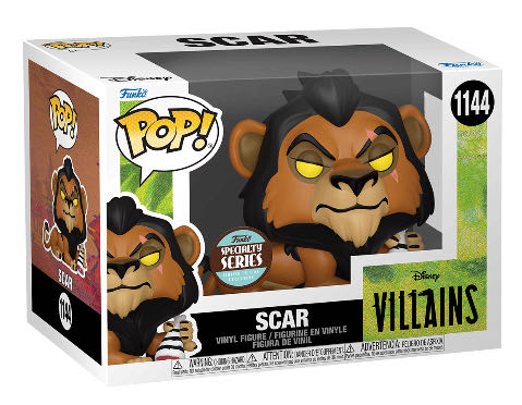 Scar - Disney Villains vinyl figure collectible [Barcode 889698589345] - Main Image 2