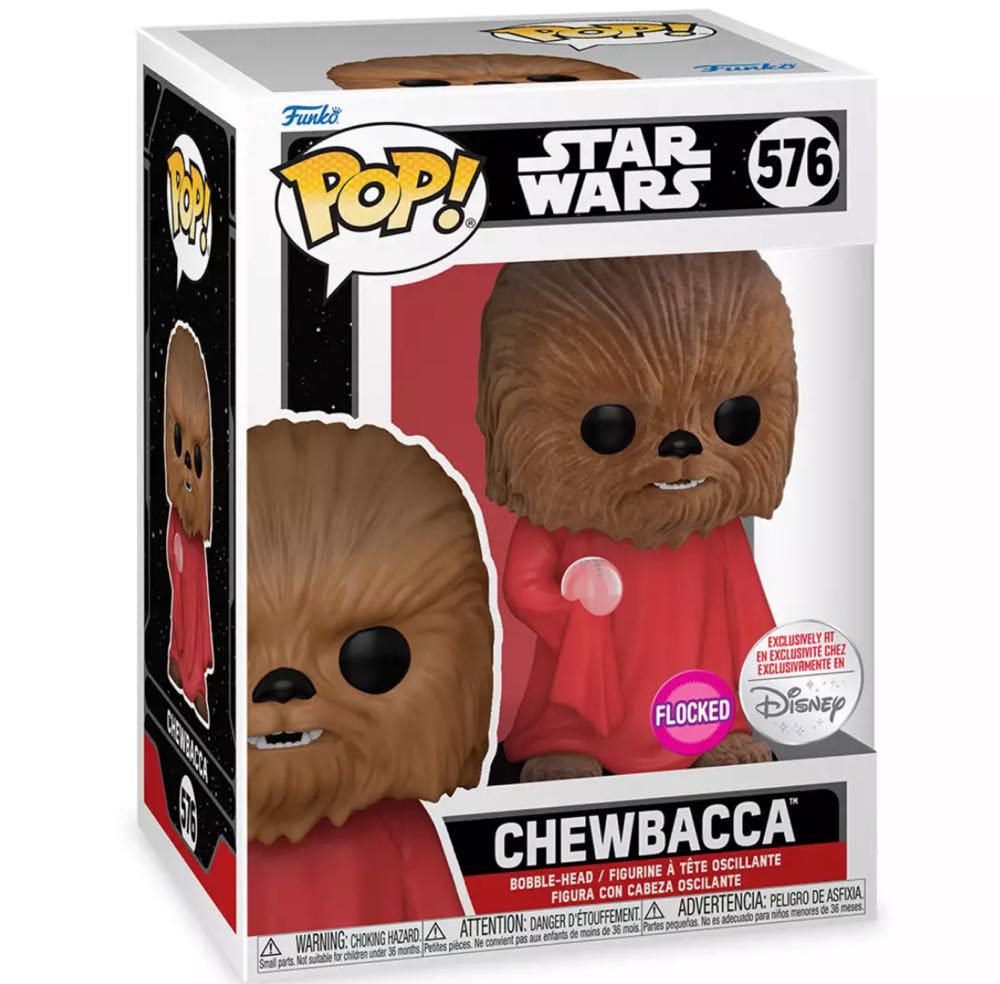 Chewbacca - Life Day (Flocked) - Star Wars vinyl figure collectible [Barcode 889698664851] - Main Image 3