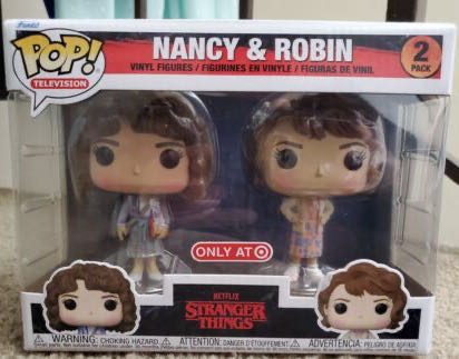 Nancy & Robin - Stranger Things vinyl figure collectible [Barcode 889698666138] - Main Image 2