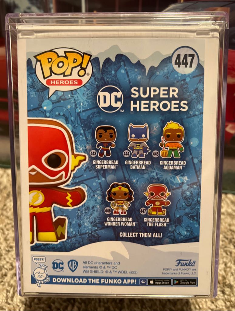 Gingerbread The Flash - DC: Superheroes vinyl figure collectible [Barcode 889698643238] - Main Image 2