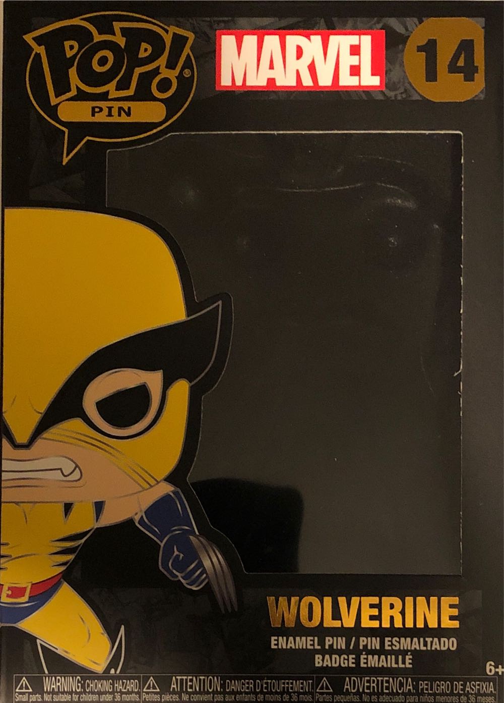 Funko Pop!pins: Marvel X-men Wolverine With Chase Styles May Vary - Marvel Universe vinyl figure collectible [Barcode 671803385177] - Main Image 2