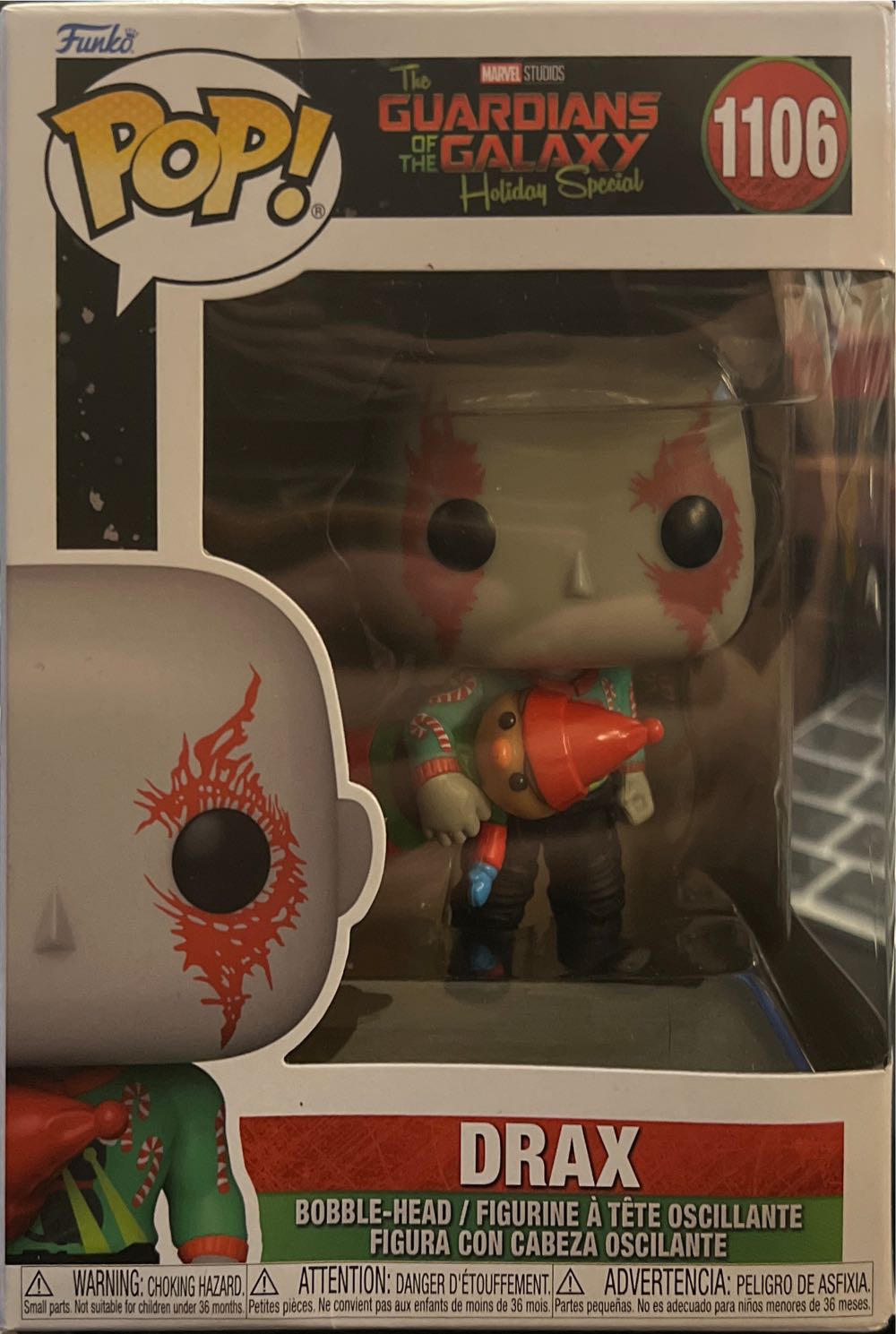 Drax - Guardians of the Galaxy vinyl figure collectible [Barcode 889698643306] - Main Image 2