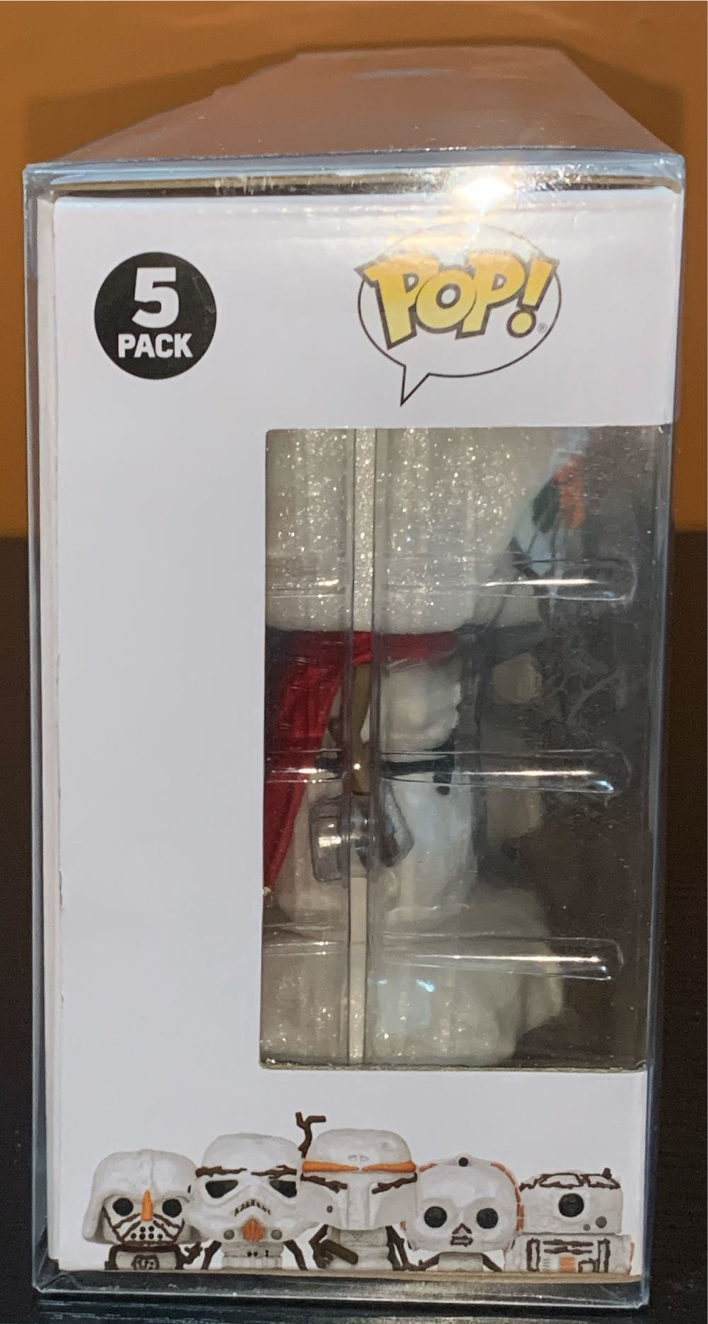 5- Pack Darth Vader / Stormtrooper / Boba Fett / C-3PO / R2-D2 - Star Wars vinyl figure collectible [Barcode 889698663465] - Main Image 4