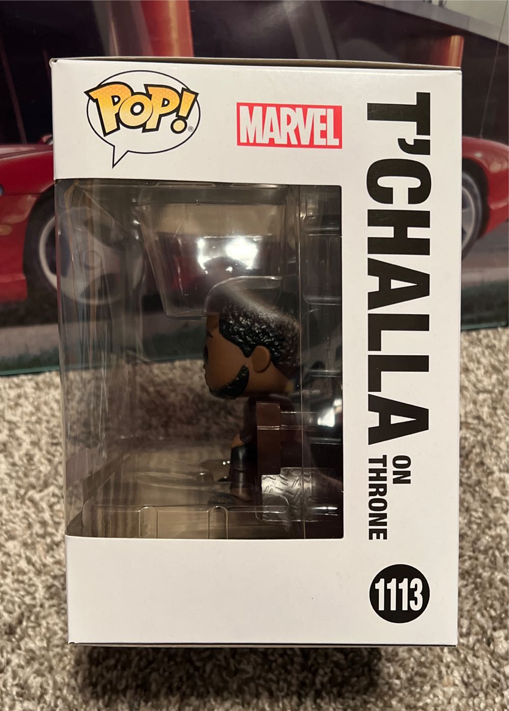 BLACK PANTHER: T’CHALLA ON THRONE - Marvel Universe vinyl figure collectible [Barcode 889698608121] - Main Image 3