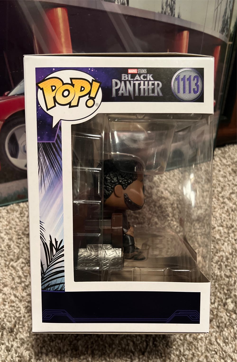 BLACK PANTHER: T’CHALLA ON THRONE - Marvel Universe vinyl figure collectible [Barcode 889698608121] - Main Image 4