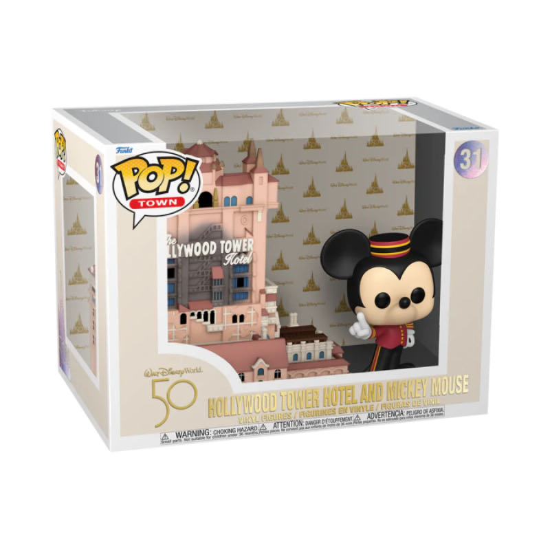 Hollywood Tower Hotel and Mickey Mouse - Disney Parks vinyl figure collectible [Barcode 889698643771] - Main Image 2