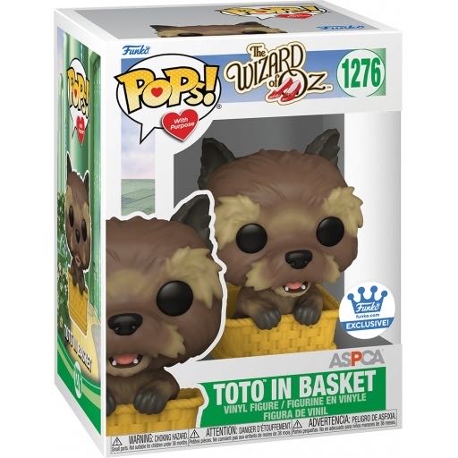 Toto In Basket - The Wizard of Oz vinyl figure collectible [Barcode 889698671132] - Main Image 2