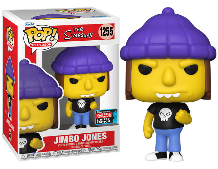 Simpsons 1255 - Jimbo Jones - The Simpsons vinyl figure collectible [Barcode 889698652544] - Main Image 2