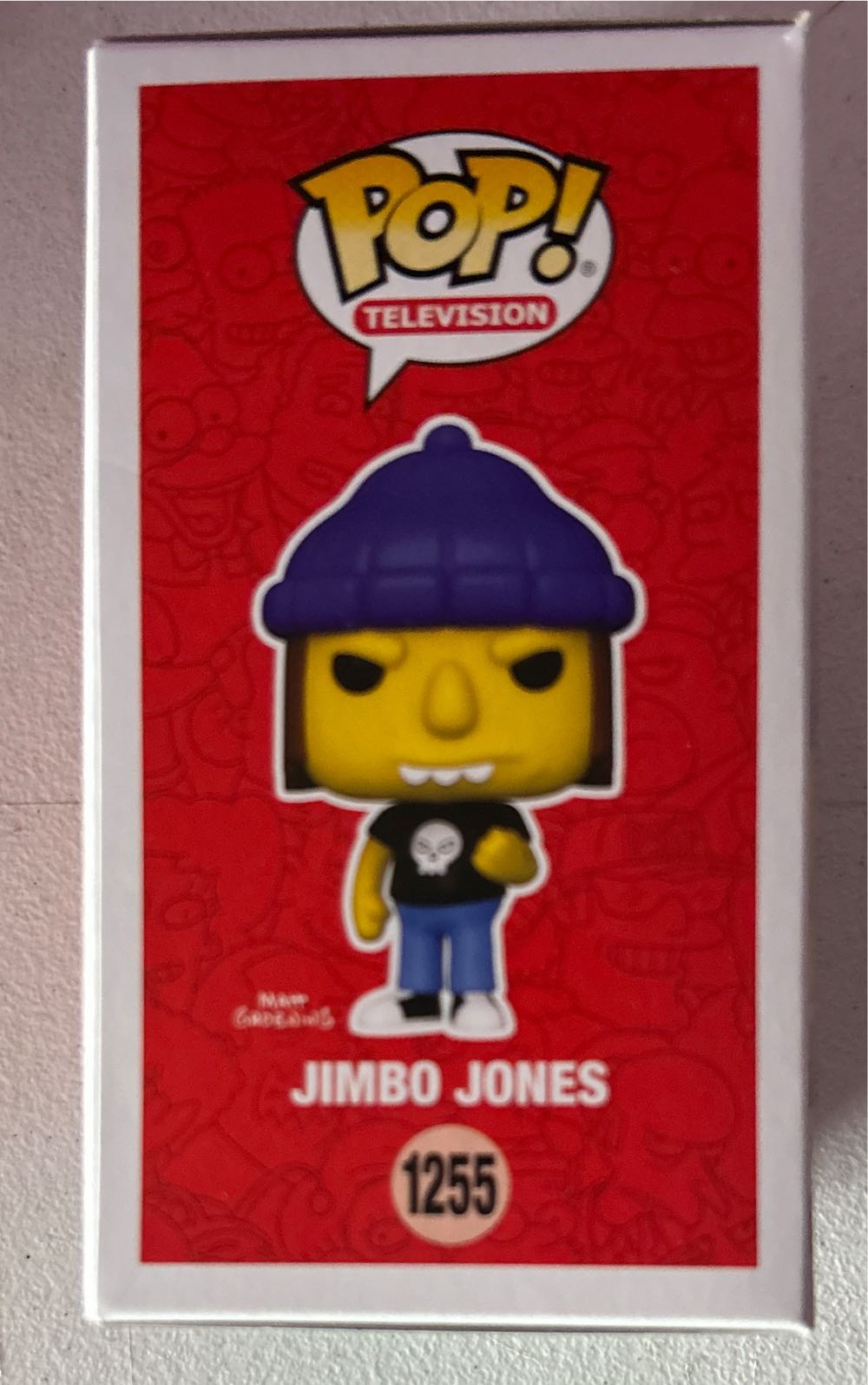 Simpsons 1255 - Jimbo Jones - The Simpsons vinyl figure collectible [Barcode 889698652544] - Main Image 4
