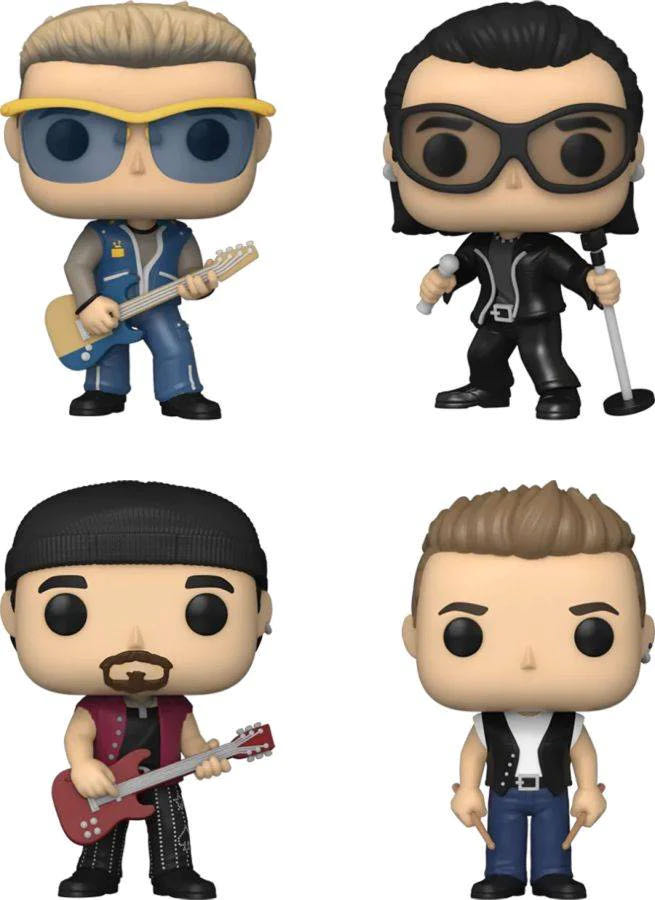 U2: Zoo Tv Tour 1993 - Musicians vinyl figure collectible [Barcode 889698677738] - Main Image 2