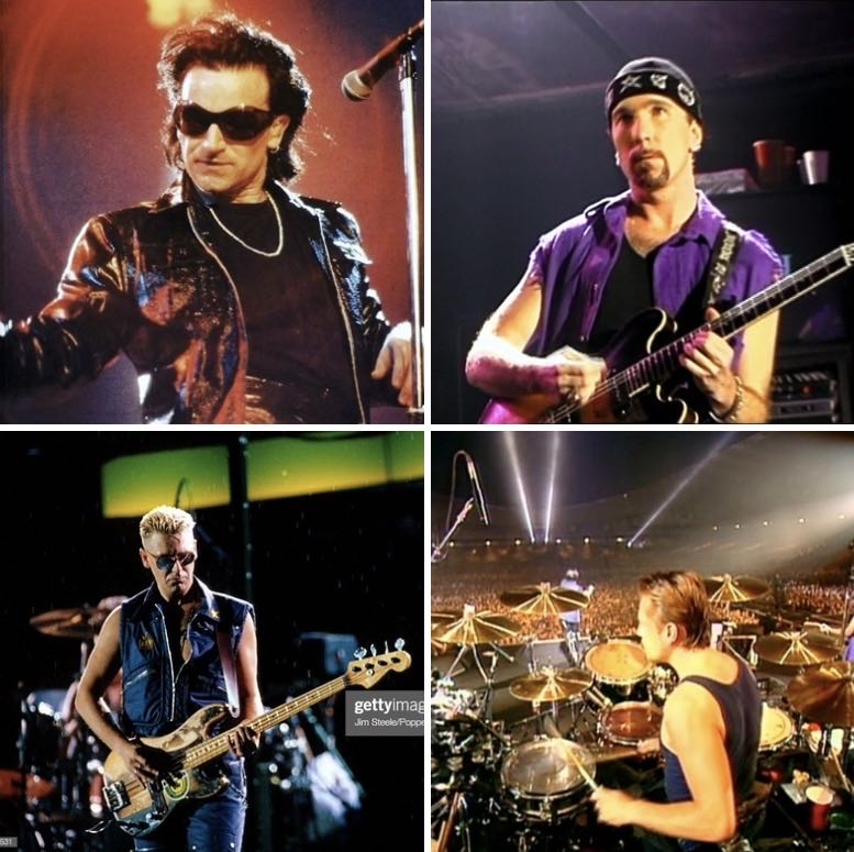 U2: Zoo Tv Tour 1993 - Musicians vinyl figure collectible [Barcode 889698677738] - Main Image 3