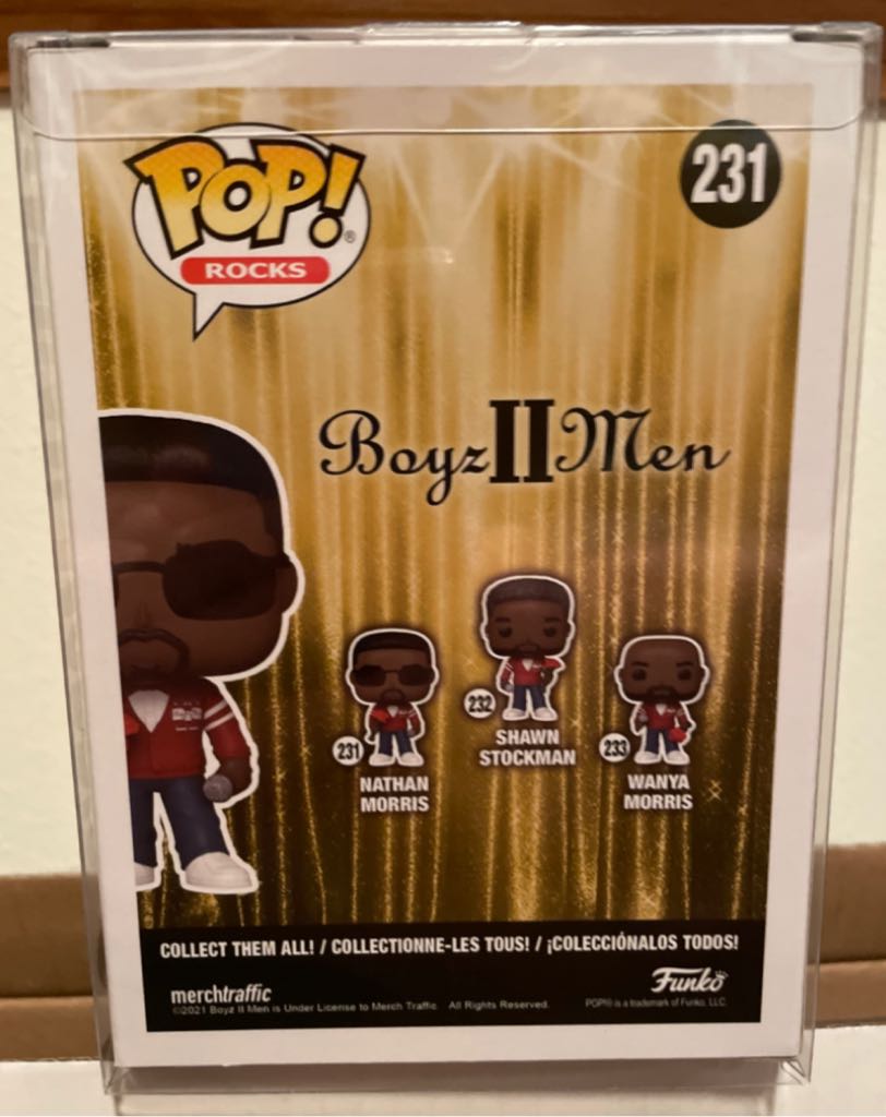 Nathan Morris - Musicians vinyl figure collectible [Barcode 889698567275] - Main Image 2