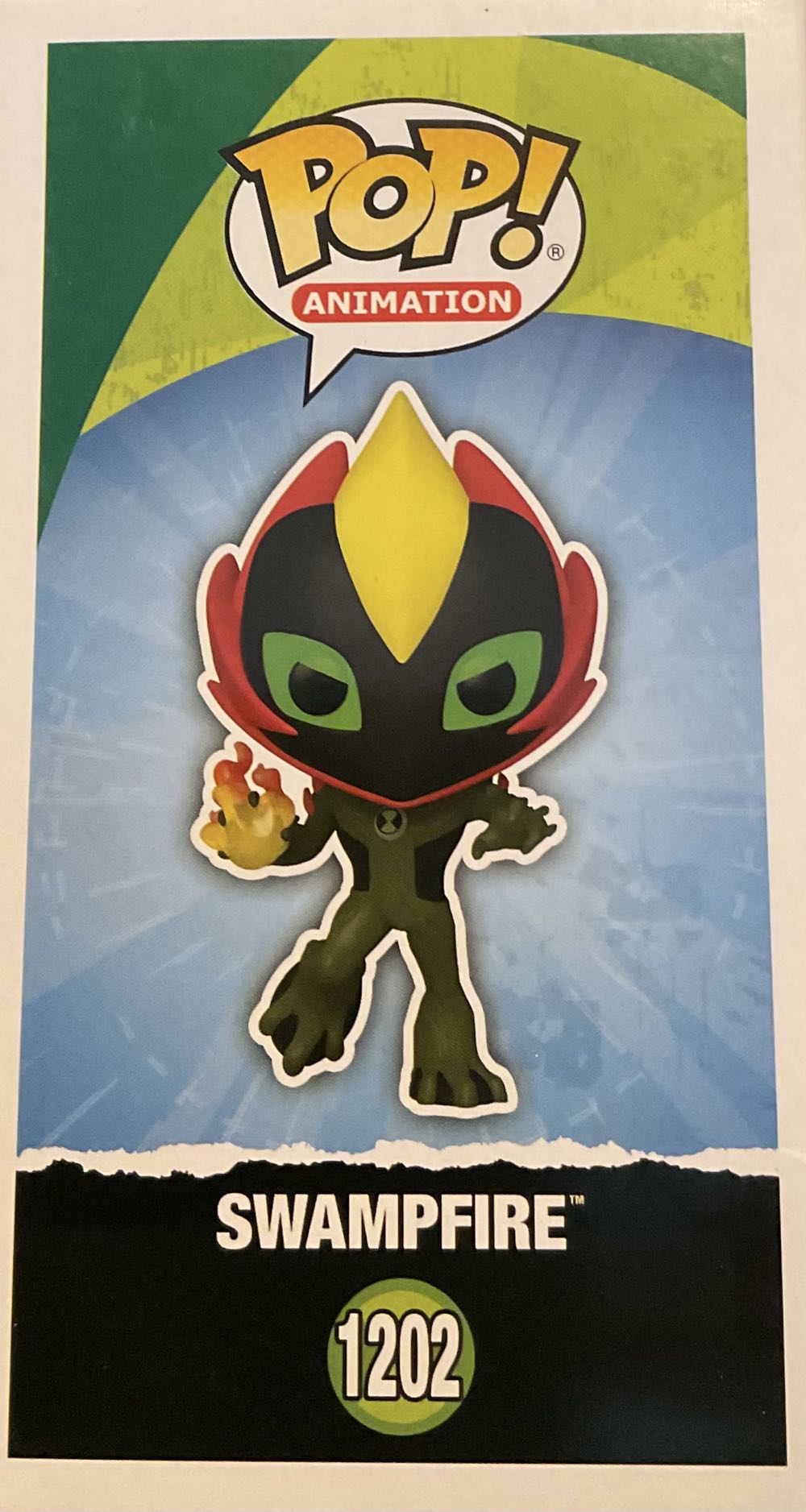 Swampfire - Ben 10 vinyl figure collectible [Barcode 889698670432] - Main Image 2