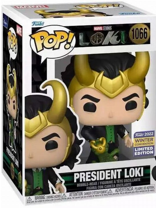 President Loki - Loki vinyl figure collectible [Barcode 889698653602] - Main Image 3