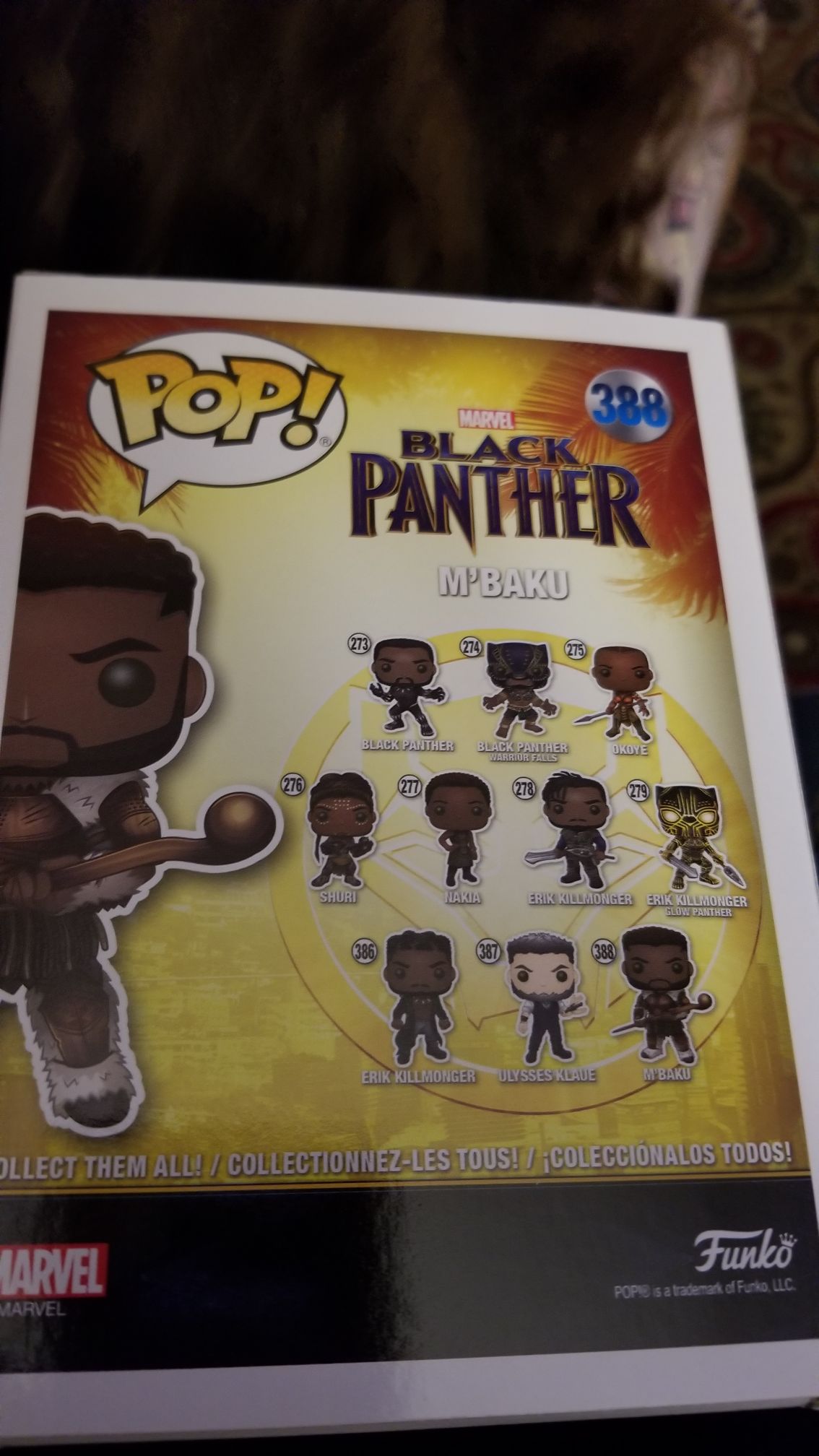 M’BAKU  vinyl figure collectible - Main Image 2