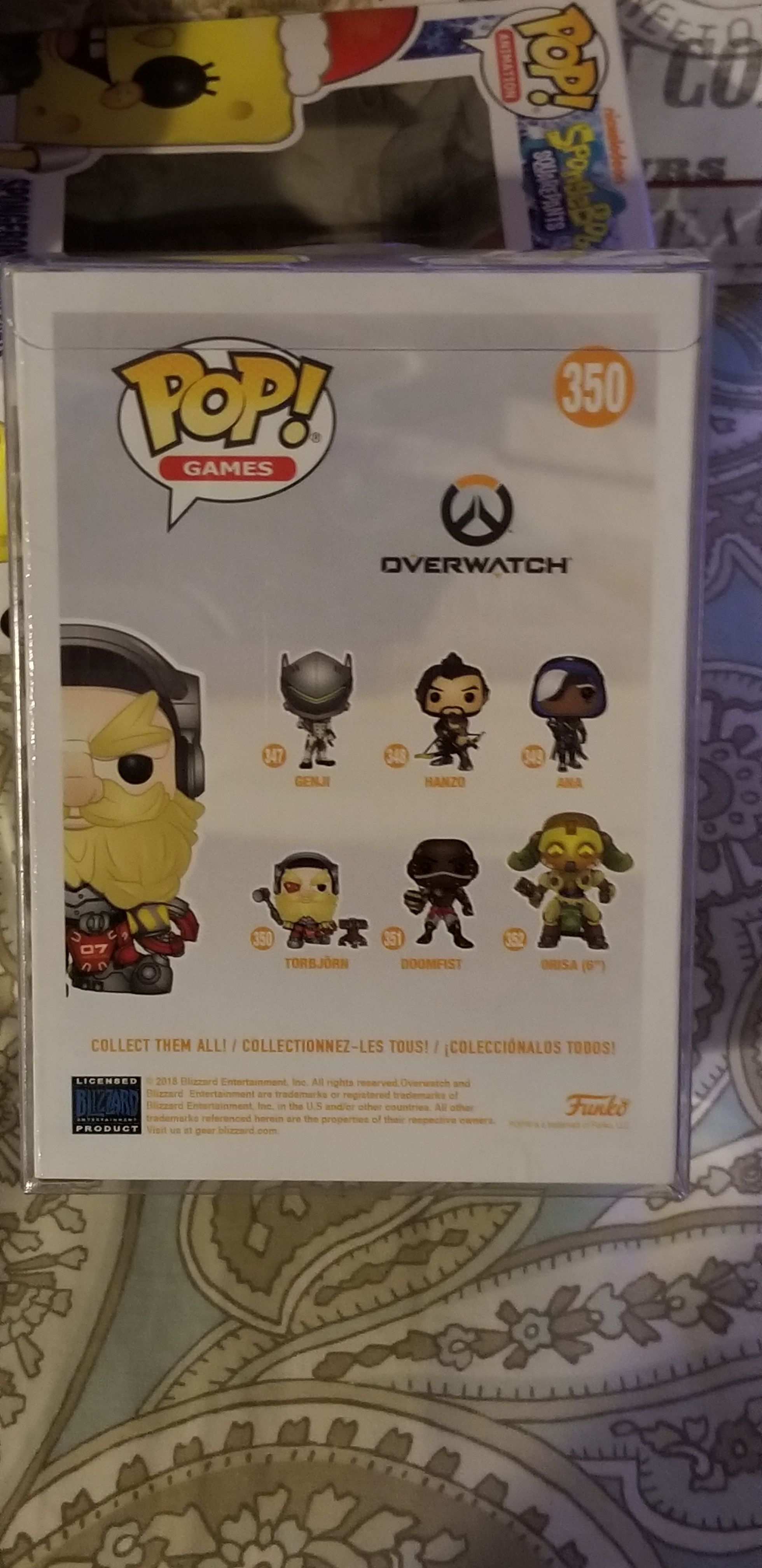 Torbjorn (Molten) - Overwatch vinyl figure collectible [Barcode 889698322799] - Main Image 2