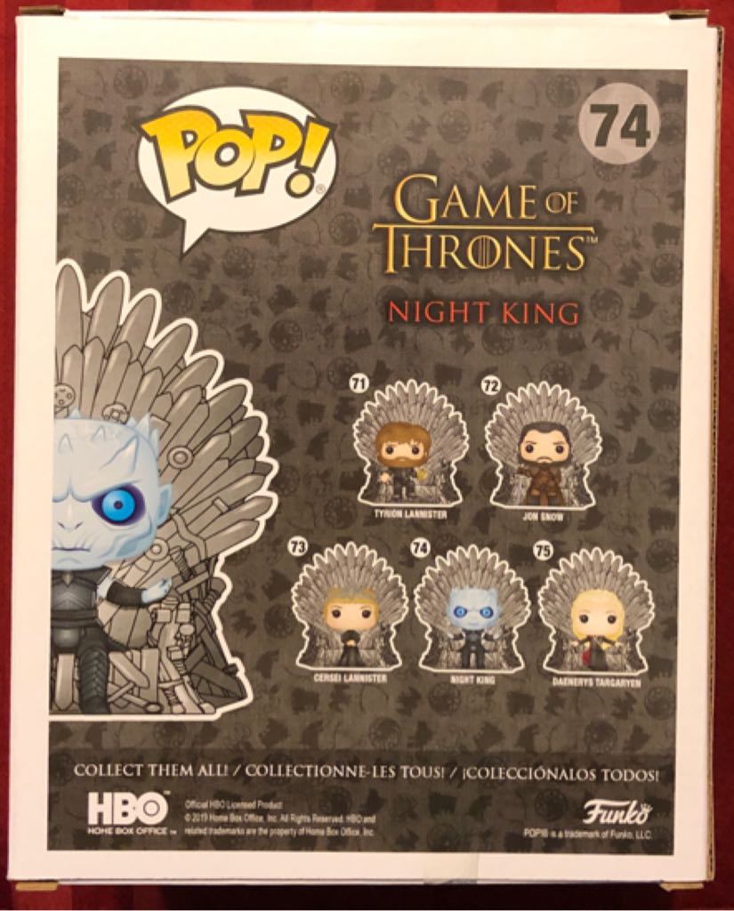 Night King - Games of Thrones vinyl figure collectible [Barcode 889698405676] - Main Image 2