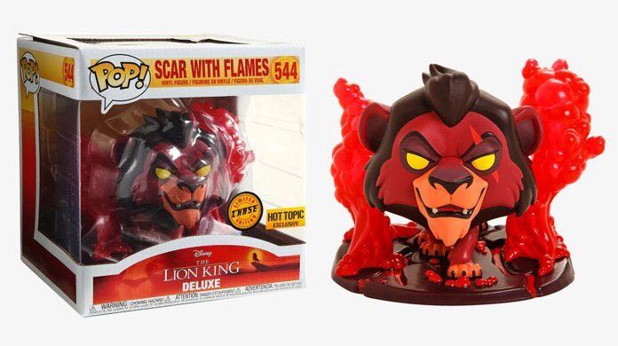 Scar With Flames Chase - The Lion King vinyl figure collectible - Main Image 2