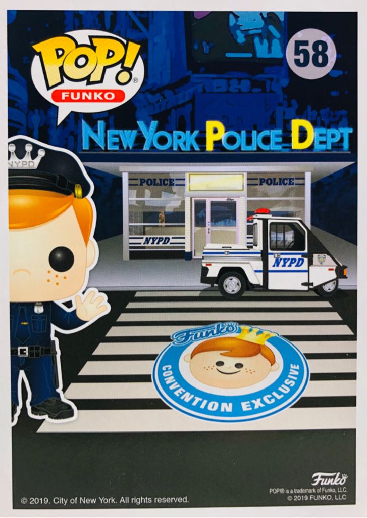 Officer Freddy - Freddy Funko vinyl figure collectible [Barcode 889698433693] - Main Image 2