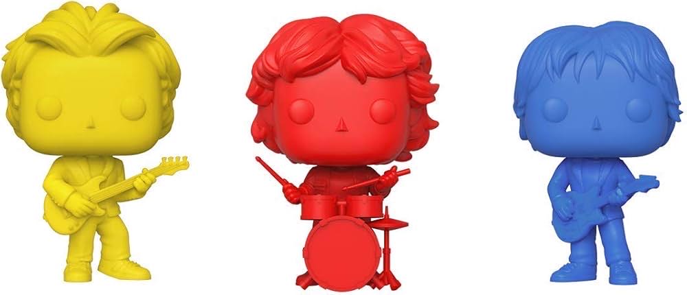 Sting / Stewart Copeland / Andy Summers 3-Pack (The Police)  vinyl figure collectible [Barcode 889698445337] - Main Image 3