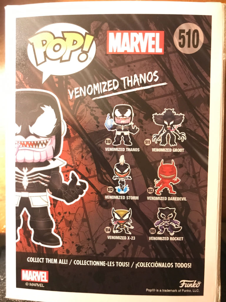 Venomized Thanos (Glow in the Dark) $32 - Venom vinyl figure collectible [Barcode 889698448185] - Main Image 2