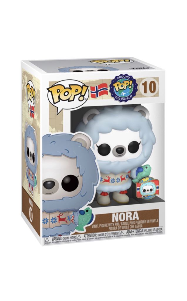 Nora (Norway) - Around The World vinyl figure collectible [Barcode 889698438216] - Main Image 2