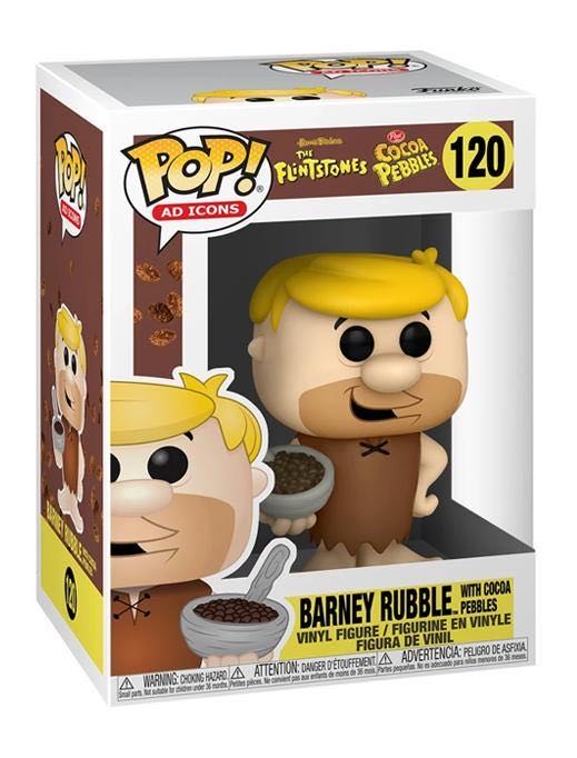 Barney Rubble with Cocoa Pebbles - Flintstones vinyl figure collectible - Main Image 2