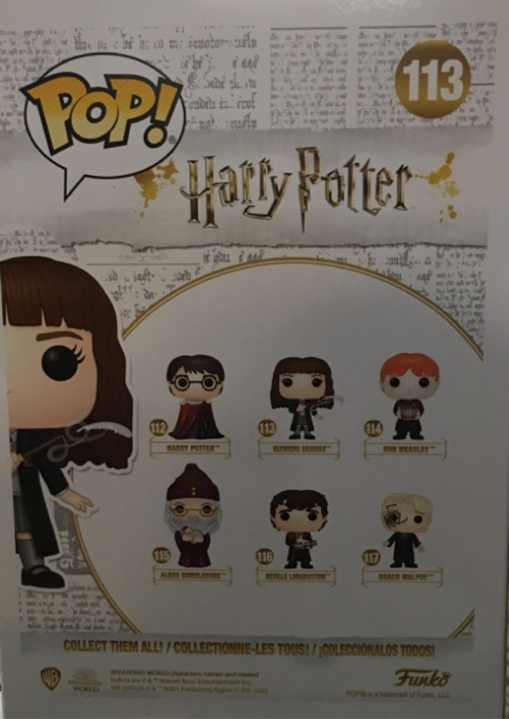 Hermoine Granger - Harry Potter vinyl figure collectible - Main Image 2