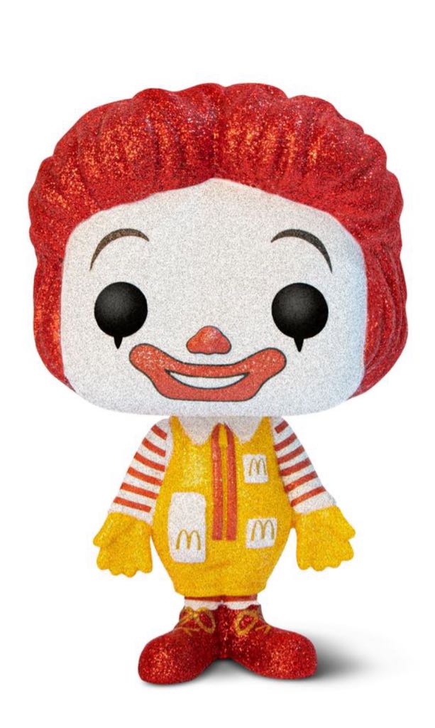 Funko Pop! Ad Icons McDonald’s: Ronald McDonald (Diamond Collection) - McDonald vinyl figure collectible [Barcode 889698596039] - Main Image 2