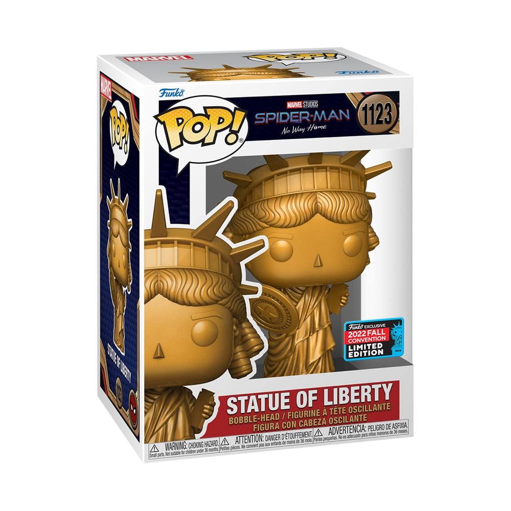 Statue Of Liberty #1123 - Spider-Man vinyl figure collectible [Barcode 889698670623] - Main Image 3