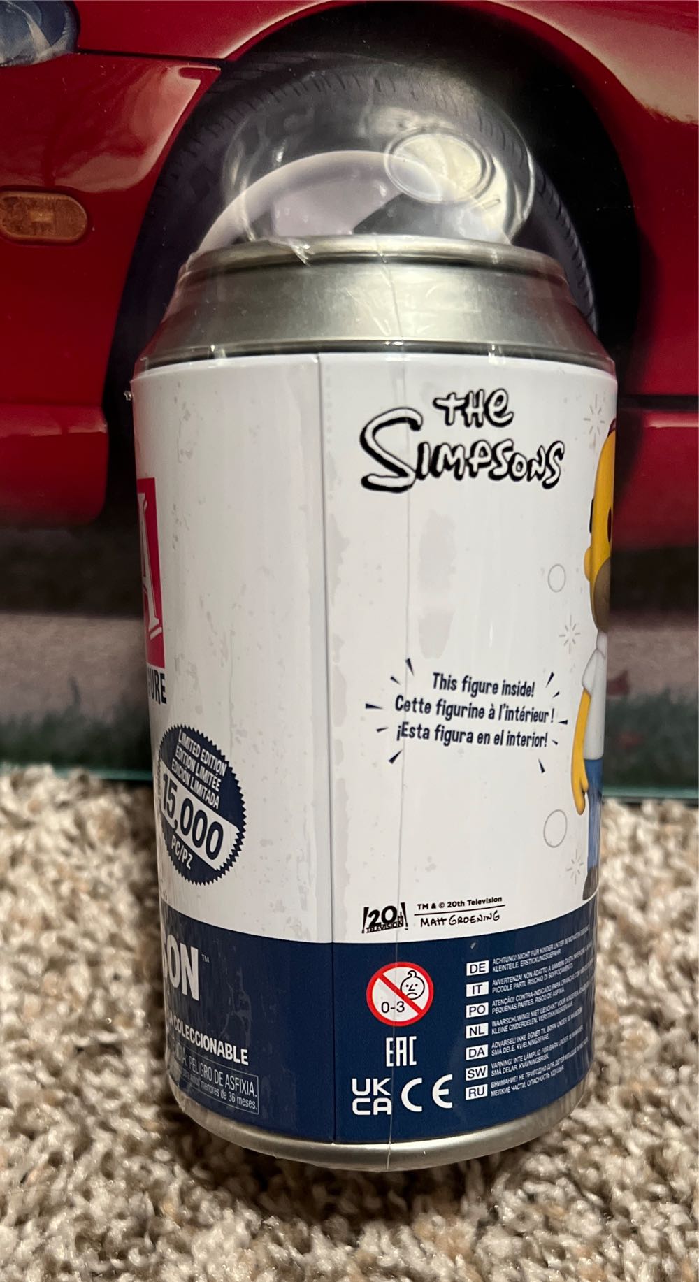 Homer Simpson - FUNKOPOP - Funko Vinyl Soda - The Simpsons vinyl figure collectible [Barcode 889698645119] - Main Image 2