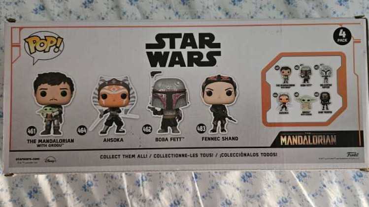 Star Wars Mandalorian Special Edition 4 Pack - Star Wars: The Mandalorian vinyl figure collectible [Barcode 889698672894] - Main Image 2