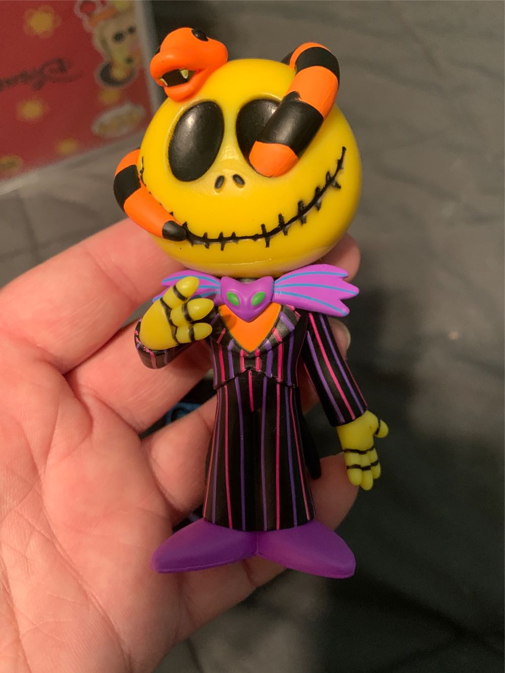 Blacklight Jack Skellington Nightmare Before Christmas Vinyl Soda Figure Exclusive  vinyl figure collectible [Barcode 889698649667] - Main Image 2