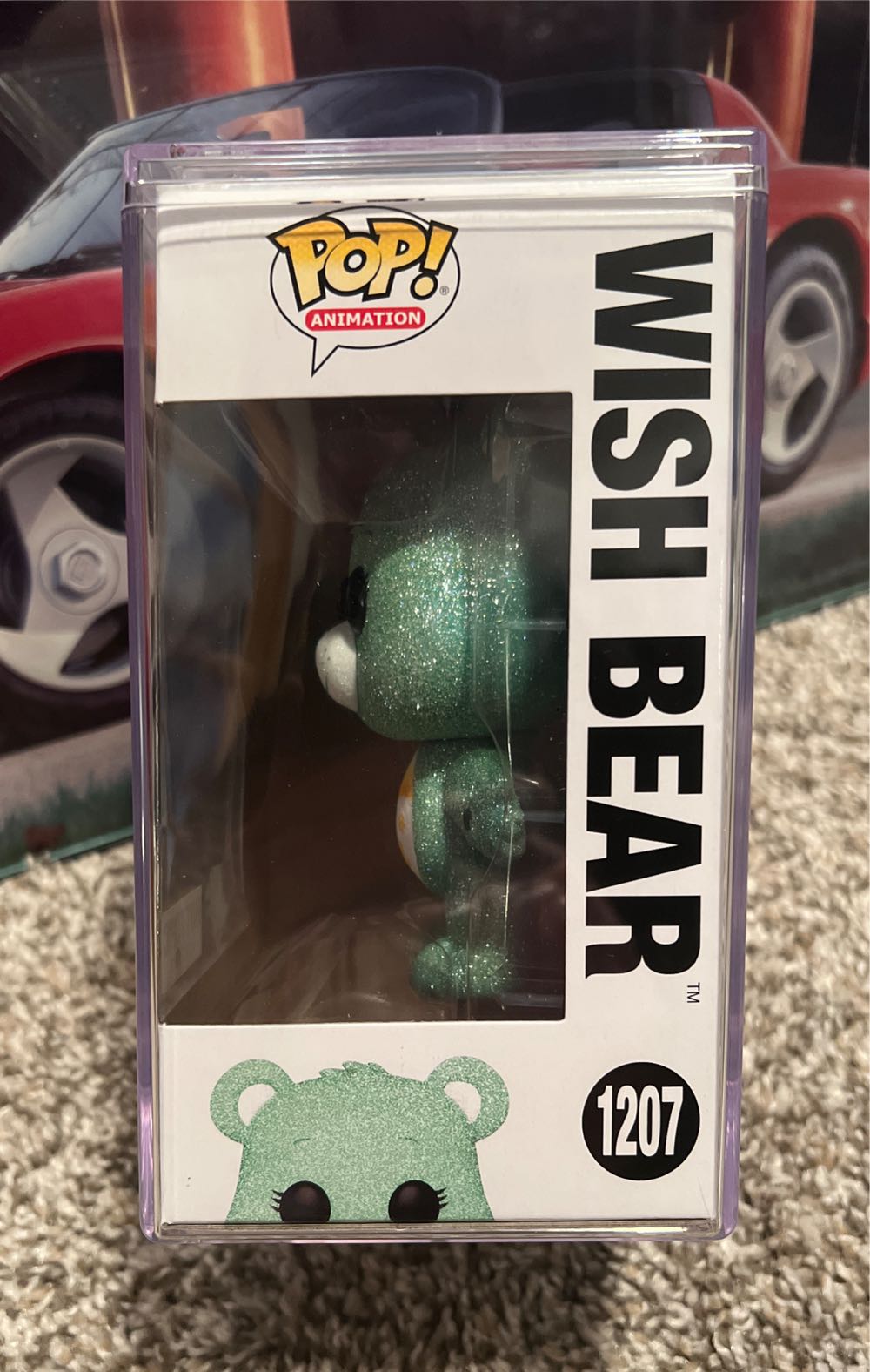 Care Bears: Wish Bear, #1207  vinyl figure collectible [Barcode 889698624633] - Main Image 3